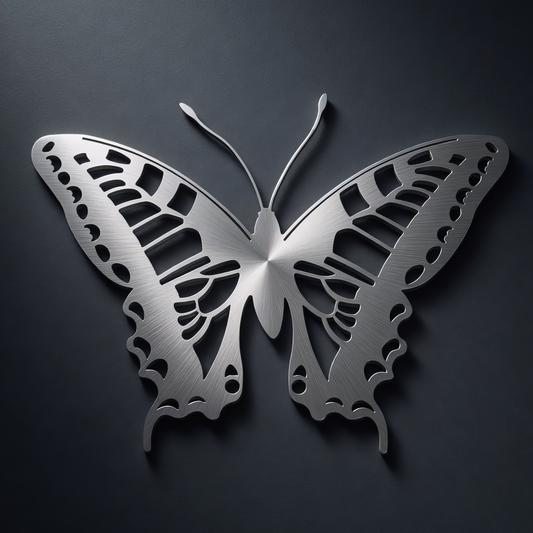 Wanddekor Schmetterling